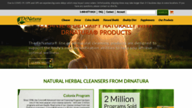 What Drnatura.com website looked like in 2020 (3 years ago)