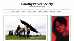 What Dorothyparker.com website looked like in 2020 (3 years ago)