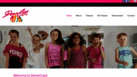 What Dancecraze.biz website looked like in 2020 (3 years ago)