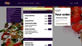 What Delightpizza.co.nz website looked like in 2020 (3 years ago)