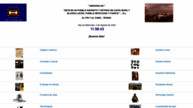 What Deronda.es website looked like in 2020 (3 years ago)