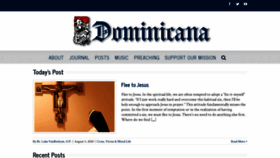 What Dominicanablog.com website looked like in 2020 (3 years ago)