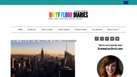 What Dirtyfloordiaries.com website looked like in 2020 (3 years ago)