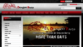 What Dragonbaits.de website looked like in 2020 (3 years ago)