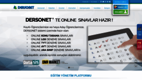 What Dersonet.com website looked like in 2020 (3 years ago)