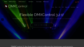 What Dmxcontrol.org website looked like in 2020 (3 years ago)
