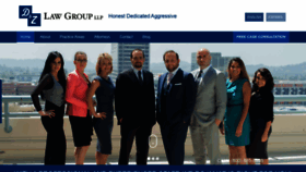 What Dzlawgroup.org website looked like in 2020 (3 years ago)
