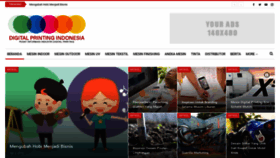 What Digitalprintingindonesia.com website looked like in 2020 (3 years ago)