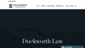 What Duckworthlawoffice.com website looked like in 2020 (3 years ago)