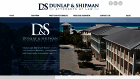 What Dunlapshipman.com website looked like in 2020 (3 years ago)