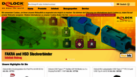 What Delock.de website looked like in 2020 (3 years ago)