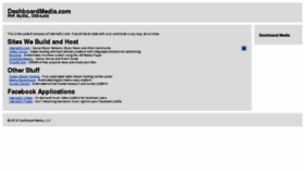 What Dashboardmedia.com website looked like in 2011 (13 years ago)