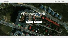 What Debowypark.pl website looked like in 2020 (3 years ago)