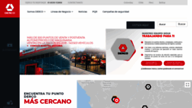 What Derco.com.co website looked like in 2020 (3 years ago)