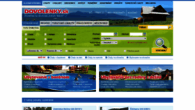 What Dovolenky.sk website looked like in 2020 (6 years ago)