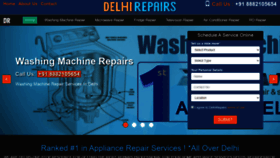 What Delhirepairs.com website looked like in 2020 (3 years ago)