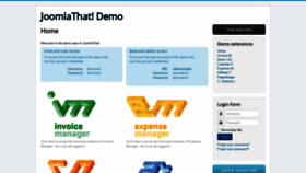 What Demo.joomlathat.com website looked like in 2020 (3 years ago)