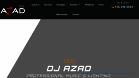What Djazad.com website looked like in 2020 (3 years ago)