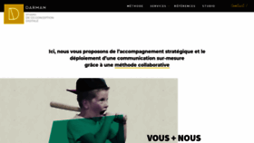 What Darmandesign.fr website looked like in 2020 (3 years ago)