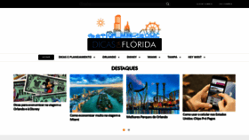 What Dicasdaflorida.com.br website looked like in 2020 (3 years ago)