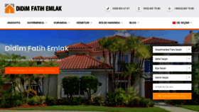 What Didimfatihemlak.com website looked like in 2020 (3 years ago)