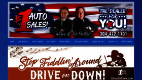 What Driveondown.com website looked like in 2020 (3 years ago)