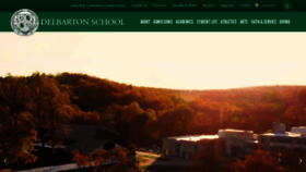 What Delbarton.org website looked like in 2020 (3 years ago)
