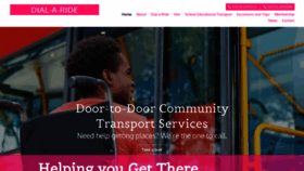 What Dialaride.info website looked like in 2020 (3 years ago)