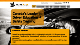What Drivewise.com website looked like in 2020 (4 years ago)