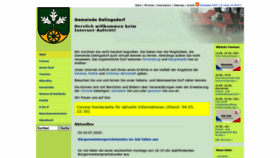 What Deinsdoerp.de website looked like in 2020 (3 years ago)
