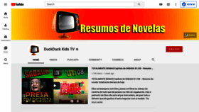 What Duckduckkidstv.com website looked like in 2020 (4 years ago)
