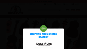 What Dukeofuke.co.uk website looked like in 2020 (3 years ago)