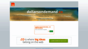 What Dollarsondemand.co website looked like in 2020 (3 years ago)