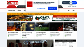 What Denizligazetesi.com website looked like in 2020 (3 years ago)