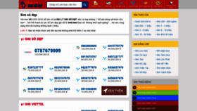 What Dailysimsodep.com.vn website looked like in 2020 (3 years ago)