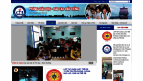 What Dautieng.edu.vn website looked like in 2020 (3 years ago)