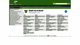 What Directory-free.com website looked like in 2020 (3 years ago)