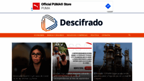 What Descifrado.com website looked like in 2020 (3 years ago)