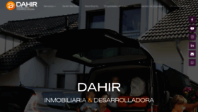 What Dahir.com.ar website looked like in 2020 (3 years ago)