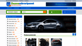 What Dezmembraripenet.ro website looked like in 2020 (3 years ago)