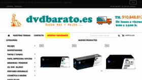 What Dvdbarato.net website looked like in 2020 (3 years ago)