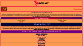 What Dpboss.net website looked like in 2020 (3 years ago)