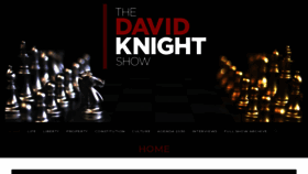What Davidknightshow.com website looked like in 2020 (3 years ago)