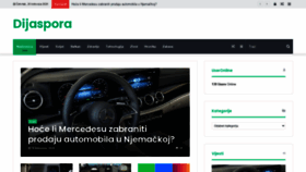 What Dijaspora-online.com website looked like in 2020 (3 years ago)