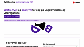 What Digitalleksehjelp.no website looked like in 2020 (4 years ago)