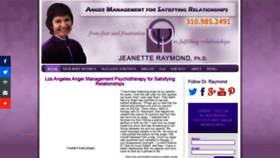 What Drjeanetteraymond.com website looked like in 2020 (3 years ago)