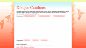 What Dibujoscatolicos.com website looked like in 2020 (3 years ago)