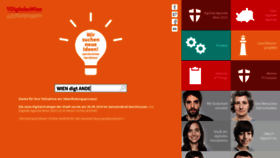 What Digitaleagenda.wien website looked like in 2020 (3 years ago)