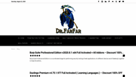 What Dr-farfar.com website looked like in 2020 (3 years ago)