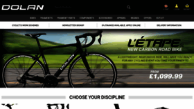 What Dolan-bikes.com website looked like in 2020 (3 years ago)
